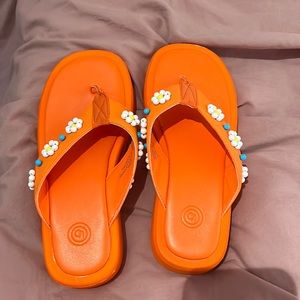 90s style platform sandals